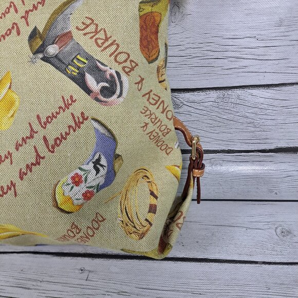 Dooney & Bourke Purse Western Cowboy Print - Picture 4 of 15